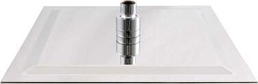 Душова лійка Andreas Dell Накладний тропічний душ Тропічна душова лійка з нержавіючої сталі V304 Полірована 40 x 40 см
