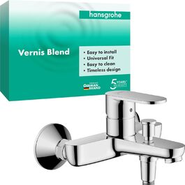 Змішувач для ванни Hansgrohe Vernis Blend накладний на 2 споживачі, однорегульований, хром, 71440000