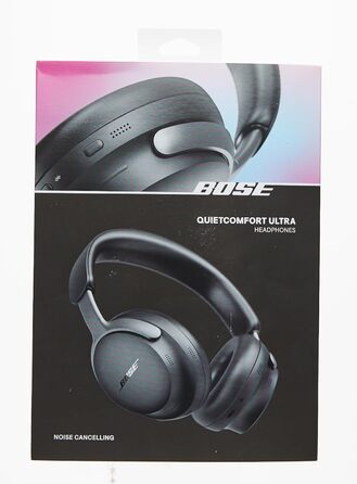 Накладні навушники з шумозаглушенням Bose QuietComfort Ultra, акумулятор 24 години, з мікрофоном, чорний