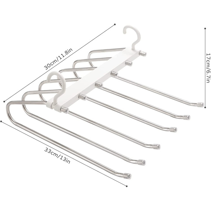 Вішак для штанів, 6 шт.