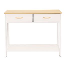 Консольний столик Relaxdays з двома висувними ящиками