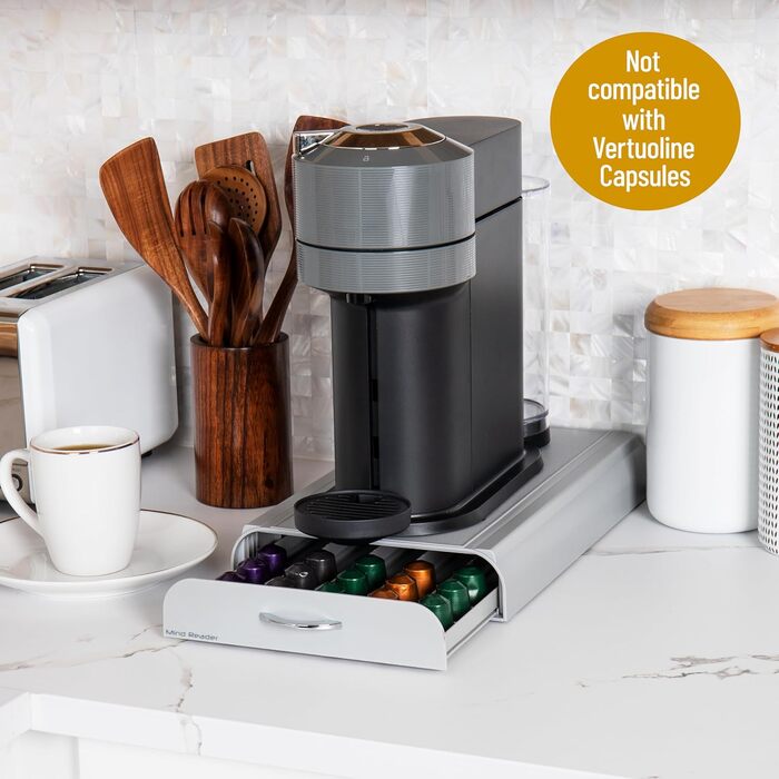 Організатор для капсул кави Mind Reader TRAY6-WHT - підставка для K-Cup, CBTL, Verismo, Dolce Gusto (ємність 36 капсул)