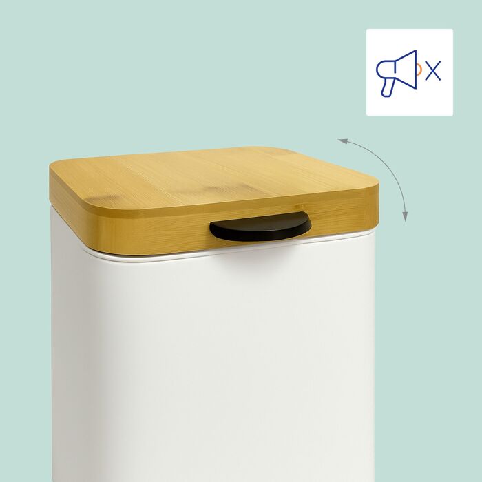 Контейнер для косметики Relaxdays для кріплення на стіну, 3 літри