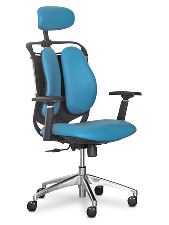 Крісло Mealux Testa Duo Blue (арт. Y-552 KBL Duo)