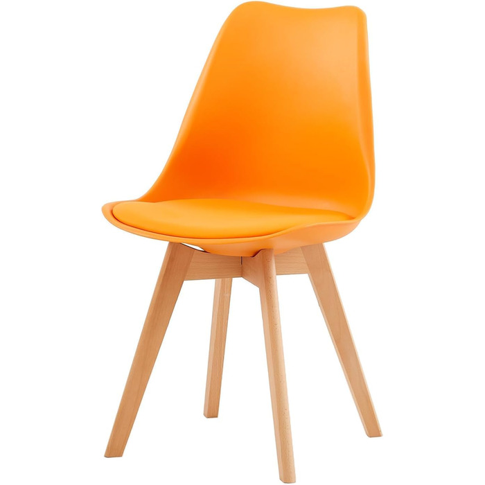 Елегантний стілець для їдальні EGGREE в скандинавському стилі (4 шт.)