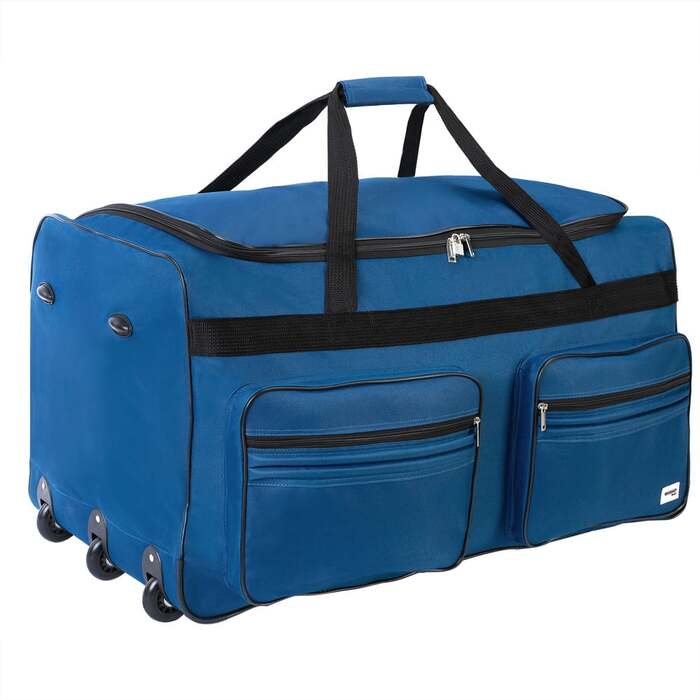 Дорожня сумка на колесах XXL Blue 160L