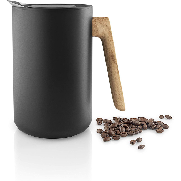 Термос EVA SOLO Isolierkanne 1.0л Nordic Kitchen, 1000 мл, чорний