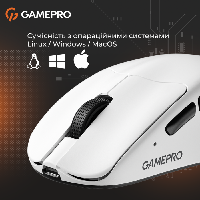 Бездротова миша GamePro Genesis  Avenger  (GM096W)