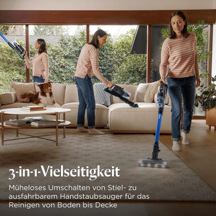 Акумуляторний пилосос Bissell PowerClean FurGuard для шерсті тварин з HEPA-фільтром, 2500 mAh, 50 хв роботи