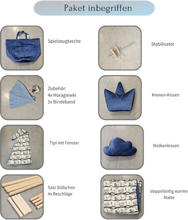 Дитячий намет-тіпі з килимком, подушкою та м'ячами - ігровий намет для дитячої кімнати - намет-тіпі для дівчаток - намет-тіпі для дітей - дитячий ігровий будиночок - ігрові пристрої для дому (автомобілі)