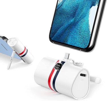 МАг, 20 Вт, LED-дисплей, підставка, USB-C, сумісний з Samsung/Xiaomi/Huawei/Oppo, 5000