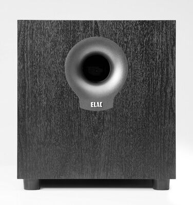 Дебютний сабвуфер ELAC S10.2, активний динамік 200 Вт для потужних басів, чорний