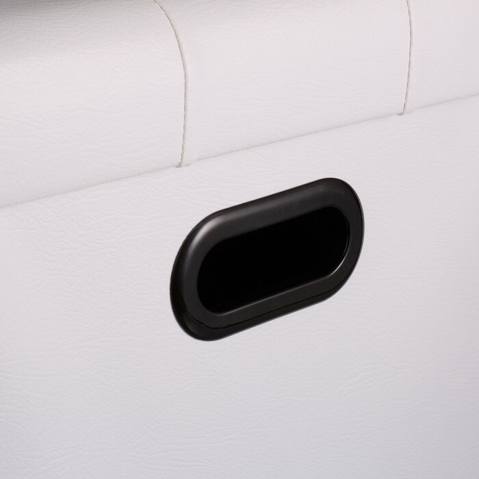 Relaxdays Пуф з Штучної Шкіри