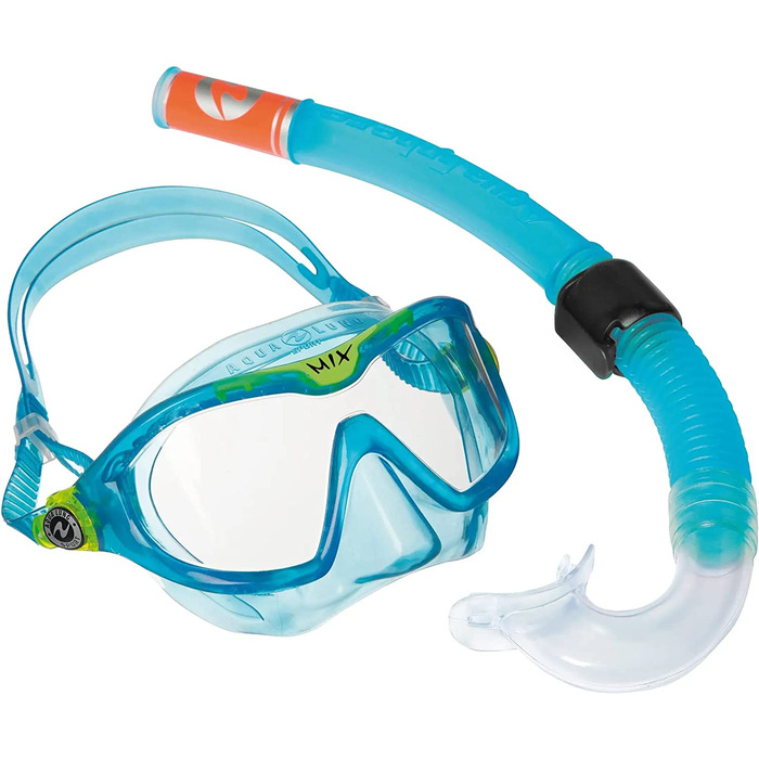 Дитяча маска для плавання Aqua Lung Sport з плавальним поясом Sealife зелена