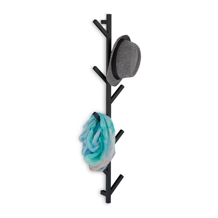 Настінна вішалка Relaxdays з 8 гачками