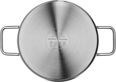 Набір каструль Silit Alicante Induktion, 3 шт., нержавіюча сталь, з кришкою, для всіх типів плит