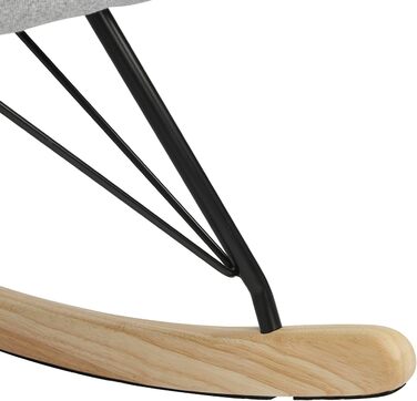 Шоукель-крісло Vielllliving для спальні, 150 кг, темно-сірий, Garu, 93.5x100x55 см