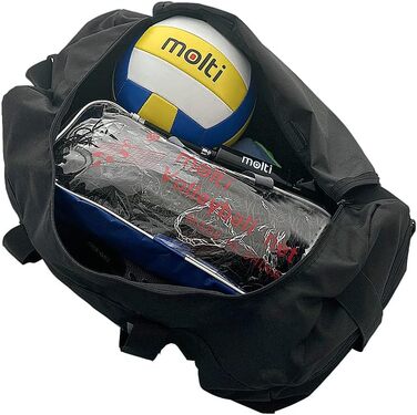 Сітка для пляжного волейболу molti складна, 9,5м х 1м, вкл. сумку для перенесення