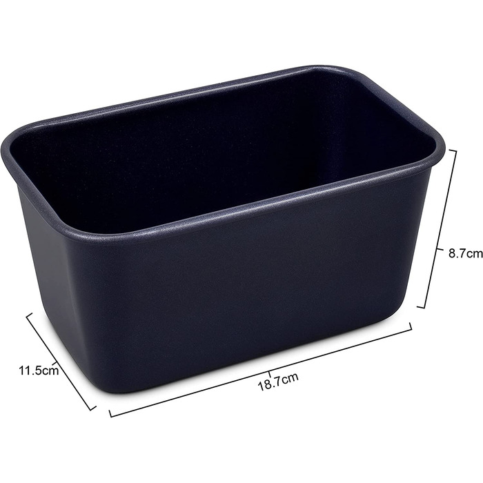 Форма для випічки Zyliss E980194 Springform, з антипригарним покриттям, нержавіюча сталь, темно-синя, з плоскою основою, для маленьких тортів, антипригарна, для посудомийної машини, 5 років гарантії