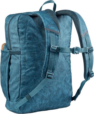 Дитячий рюкзак VAUDE Minnie для хлопчиків і дівчаток, зручний туристичний рюкзак для дітей, стійкий до погодних умов шкільний рюкзак з великою кількістю місця для зберігання та світловідбиваючими елементами One size Dark Petrol