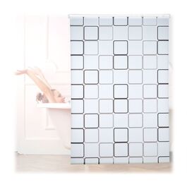 Relaxdays Завіса для душу SQUARE