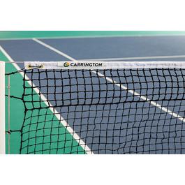 Професійна тенісна сітка 12,7х1,05м - Безвузлова ПЕ 3,5мм - Захист від ультрафіолету - Погодостійка - З подвійною сіткою - Захист ПВХ - ПРОФЕСІЙНА ЯКІСТЬ