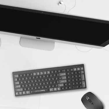 Клавіатура бездротова OfficePro (SK985B)