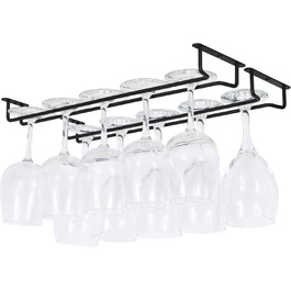 Кріплення для келихів Wallniture Brix, 43.2 см, чорний, 2 шт.