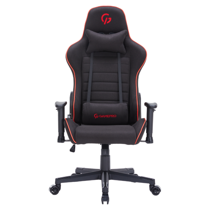 Крісло ігрове GamePro GC575FB Fabric Black&Red
