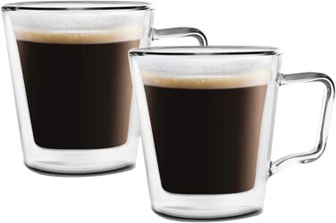 Чашки для кави Konsimo з подвійними стінками 2 комплекти 400 мл
