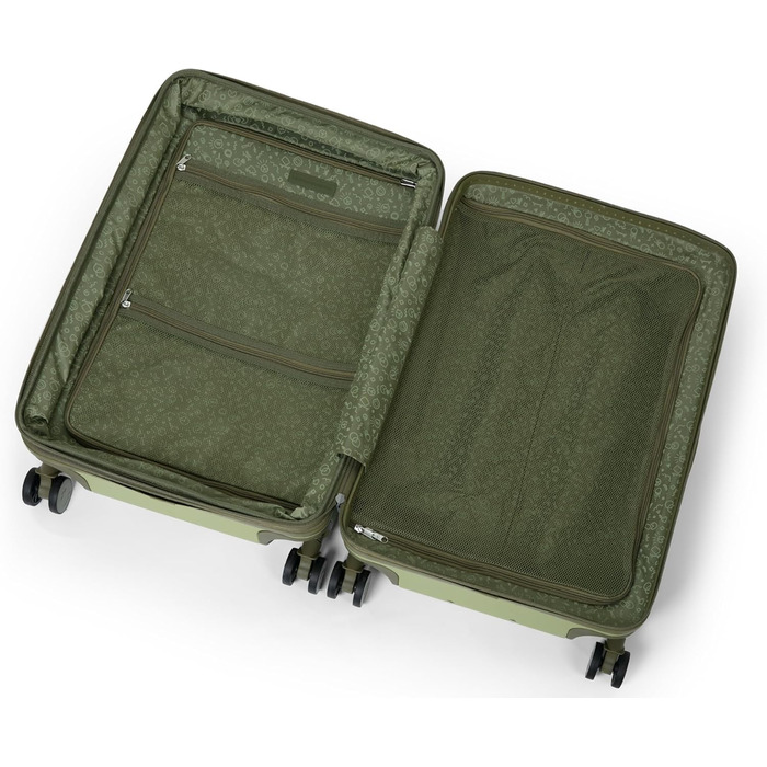 Набір валіз Hauptstadtkoffer Mitte 55/68/77 см: 3 валізи + цифровий багажний тег, TSA, ABS, XL-розширення