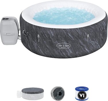 Надувний гідромасажний басейн-джакузі Bestway Lay-Z-Spa Miami AirJet Whirlpool для 2-4 осіб, 180 x 66 см