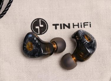 Навушники-вкладиші LINSOUL TINHIFI T3 Plus Hi-Fi з 10-міліметровою LCP-діафрагмою та знімним 2-контактним кабелем