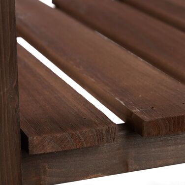 Грядок Relaxdays з дерева, темно-коричневий