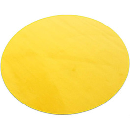 Жовтий килим HEVO Romeo Дитячий килимок Ігровий килимок 200 см Ø круглий