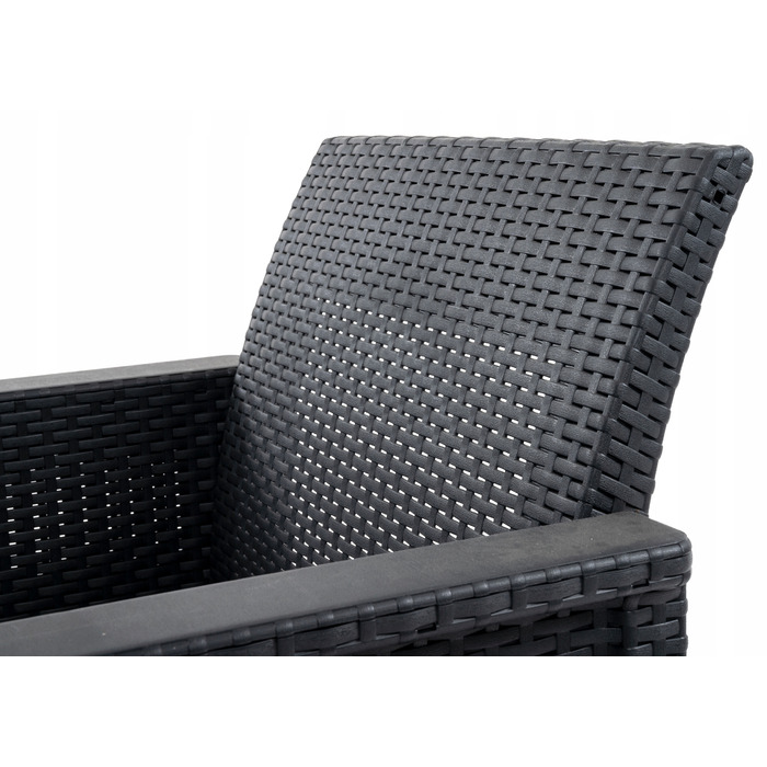 Комплект садових меблів Keter з пластику, сірий, 4 предмети