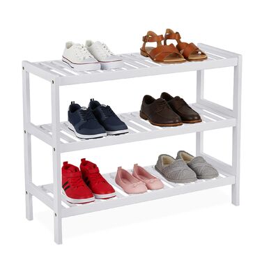 Стелаж для взуття Relaxdays з бамбука