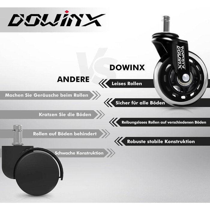 Ігровий крісло Dowinx з мікрофібри, дихаюче та ергономічне, з регульованою підніжкою (блакитне)