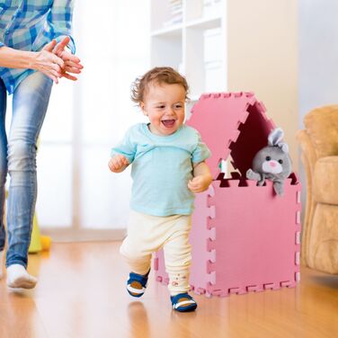 Relaxdays 36-елементний килимок-пазл з бордюром