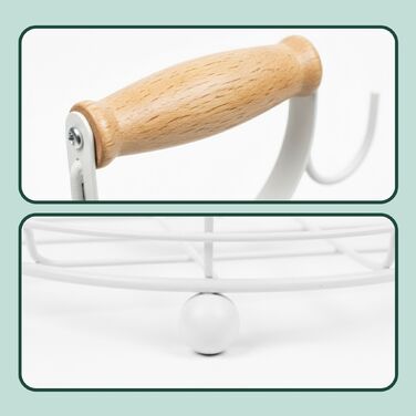 Relaxdays Двоярусна етажерка для фруктів та овочів