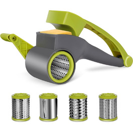 Машинка для нарізання овочів Mastertop 5-в-1: нарізувач, тертка, слайсер для овочів, фруктів та сиру