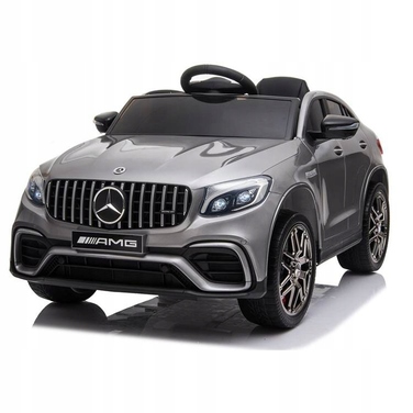 Дитячий електромобіль Mercedes-Benz GLC 63S LIFT, сріблястий лак, 4x4
