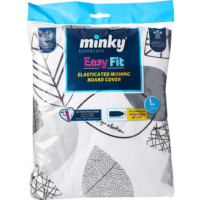 Чохол для прасувальної дошки Minky Easy Fit, 110 x 35 см (122 x 43 см)
