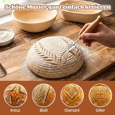 Набір для приготування закваски та випікання хліба (23 предмети)