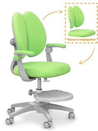 Дитяче крісло Mealux Sprint Duo Green (арт.Y-412 KZ)