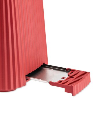 Тостер 25х34х18,5 см, червоний Plissé Alessi