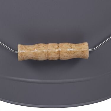 Відро Relaxdays для сміття з кришкою та совкою