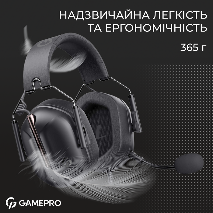 Ігрова гарнітура GamePro Genesis Hunter (HS1350B)