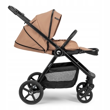 Дитячий прогулянковий візок Kidnort Älskar, коричневий, алюмінієвий, з аксесуарами