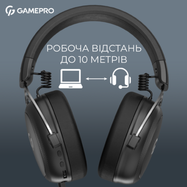 Бездротова ігрова гарнітура Gamepro Asgard Skald (HSW160B) 4-Mode